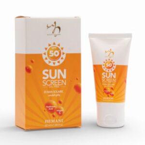 Hemani Oil-Free Sunscreen SPF 50+ with Vitamin C and Hyaluronic Acid 50ml